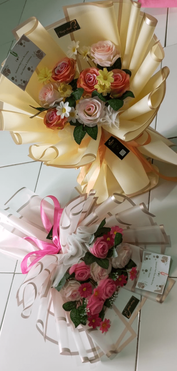 Buket Bunga Kering Minimalis