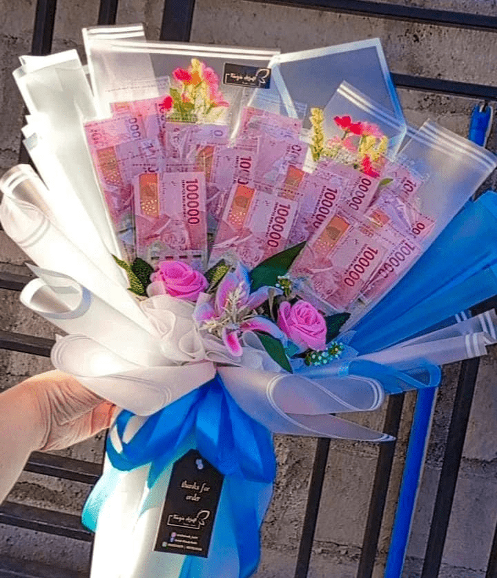 Buket Bunga Kering Minimalis